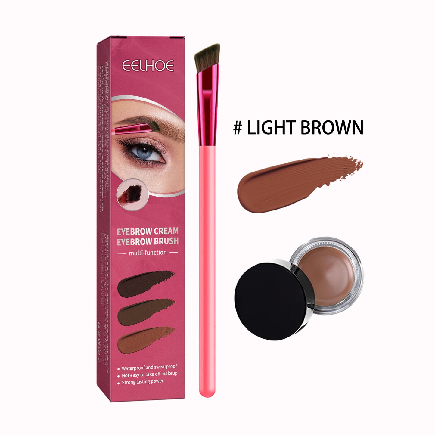 Eyebrow Brush Set with Tint