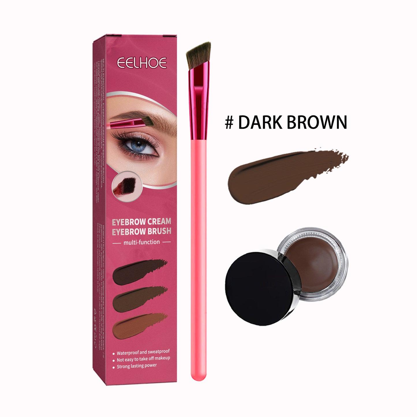 Eyebrow Brush Set with Tint