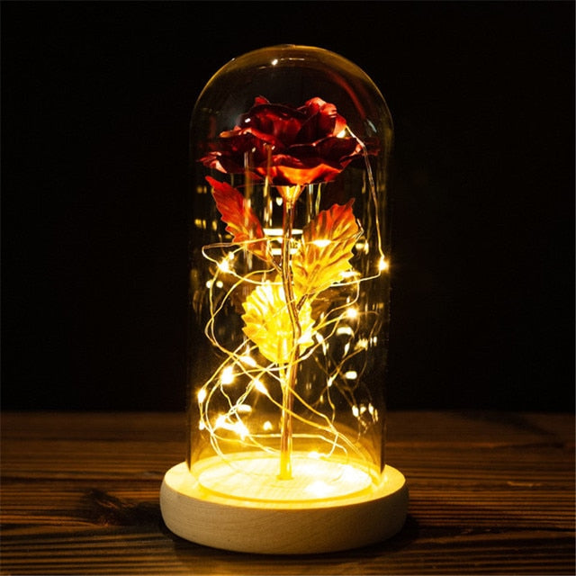 LED Enchanted Galaxy Rose Eternal -for you and your valentine