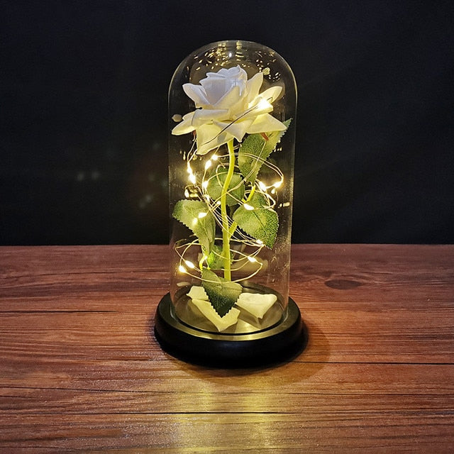 LED Enchanted Galaxy Rose Eternal -for you and your valentine