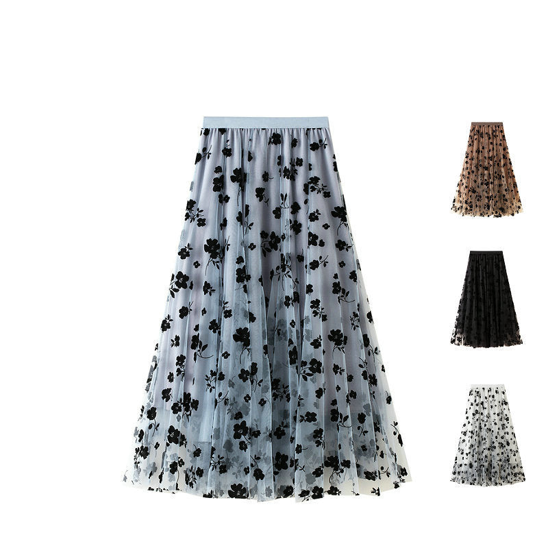 Elvira Tulle Flower Skirt