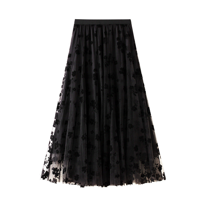 Elvira Tulle Flower Skirt