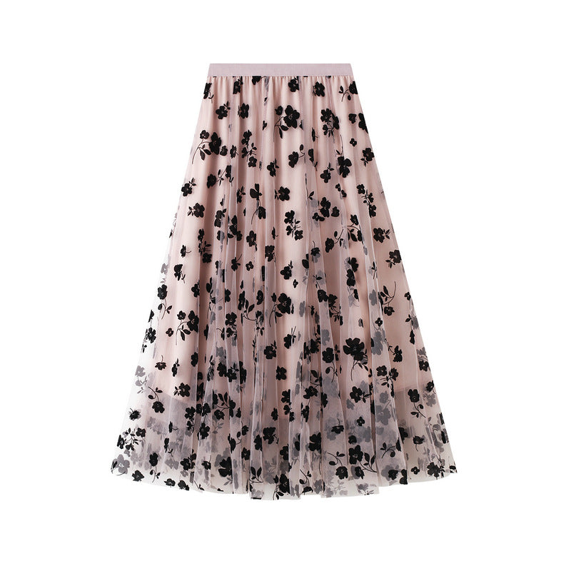 Elvira Tulle Flower Skirt