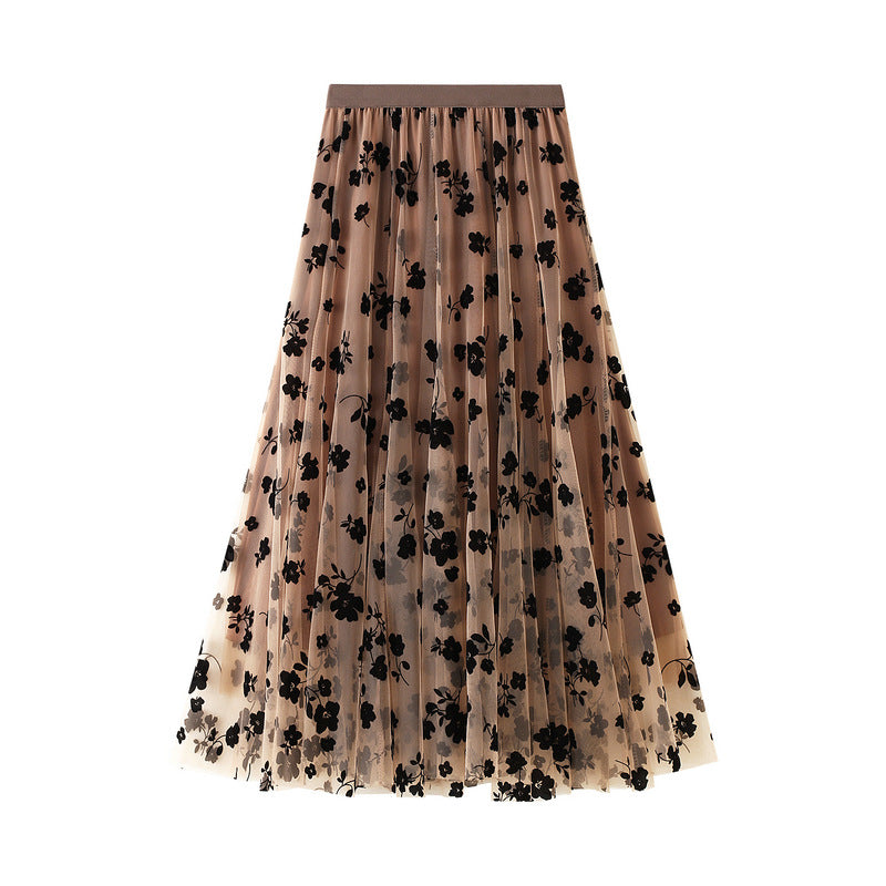 Elvira Tulle Flower Skirt