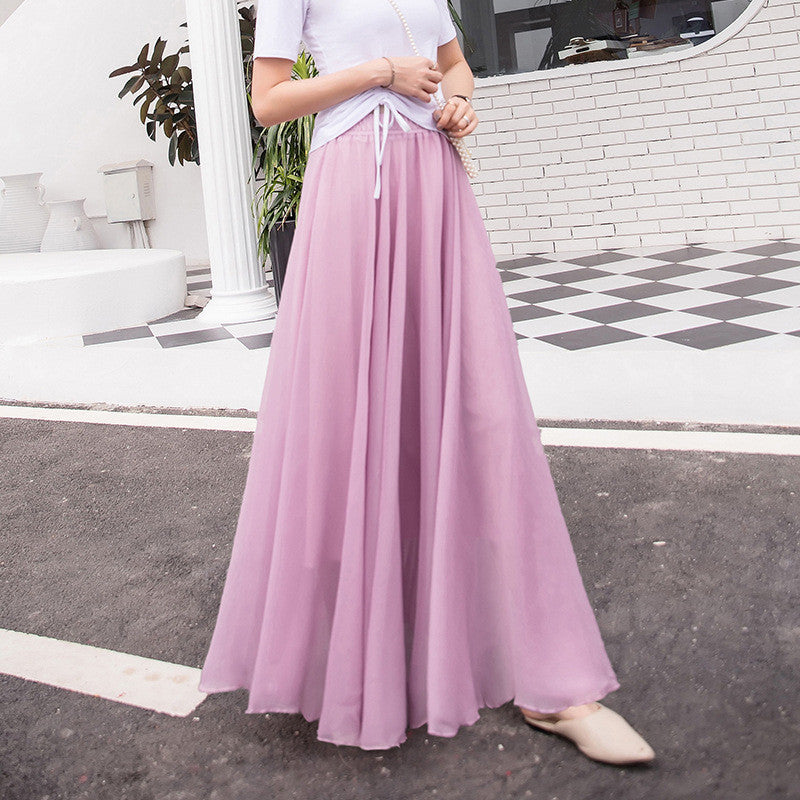 Petra Chiffone Maxi Skirt