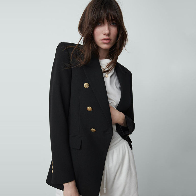 Rhea Classic Black Blazer