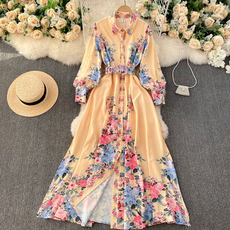 Lady Maxi Floral Dress