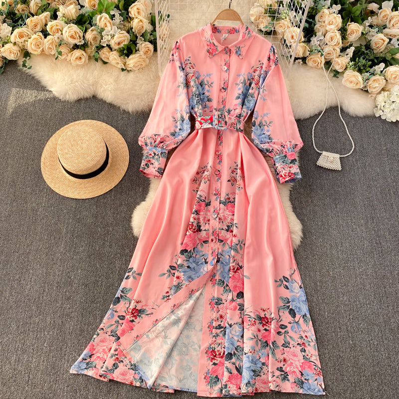 Lady Maxi Floral Dress