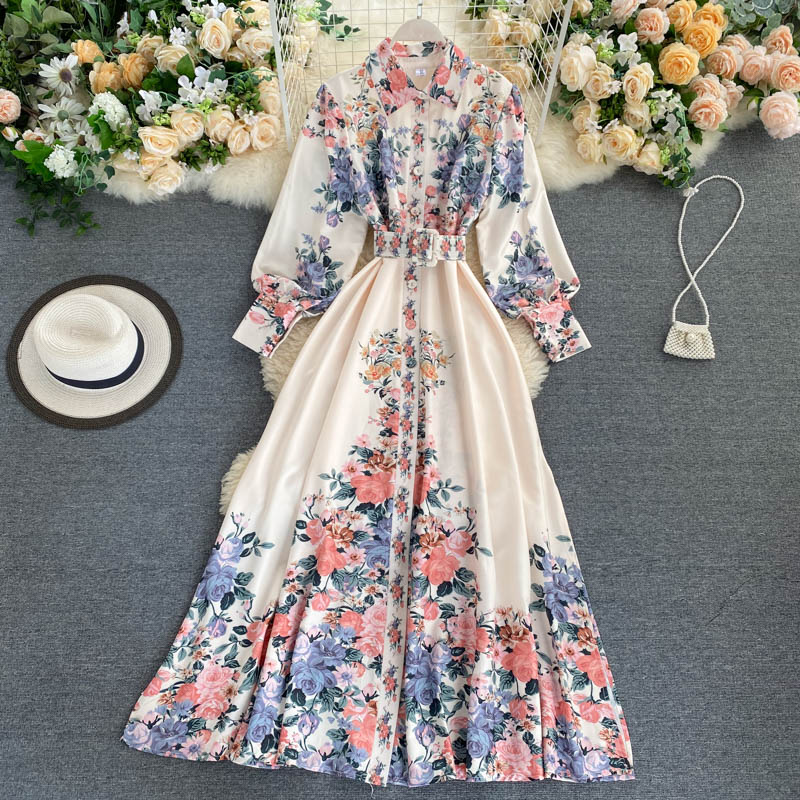 Lady Maxi Floral Dress