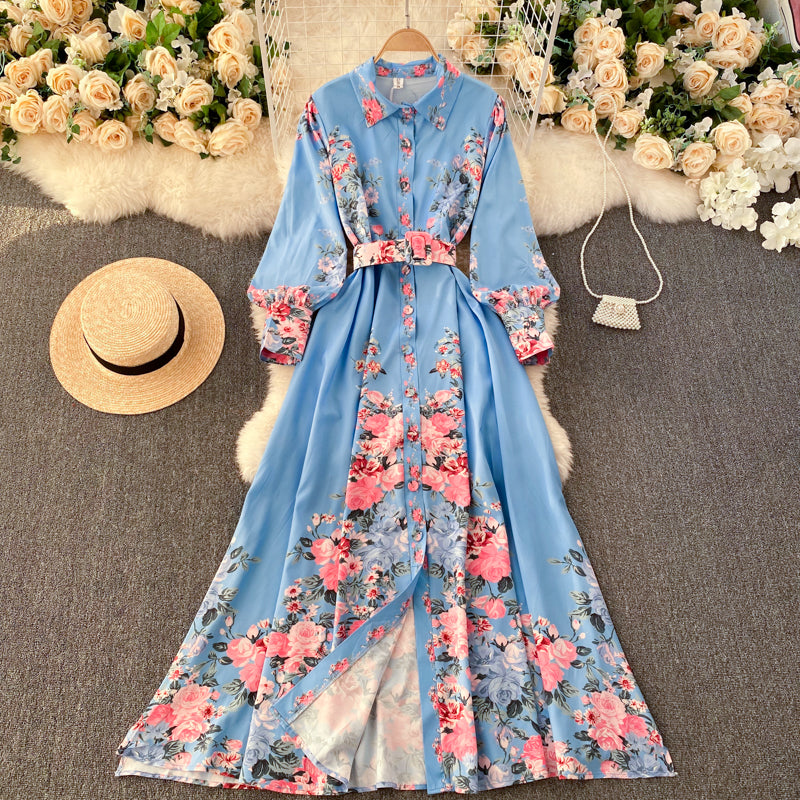 Lady Maxi Floral Dress