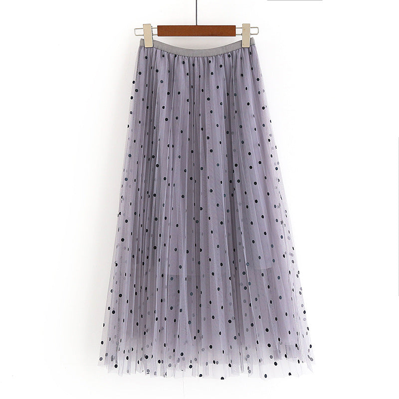 Lydia Tulle Polka Dots Skirt