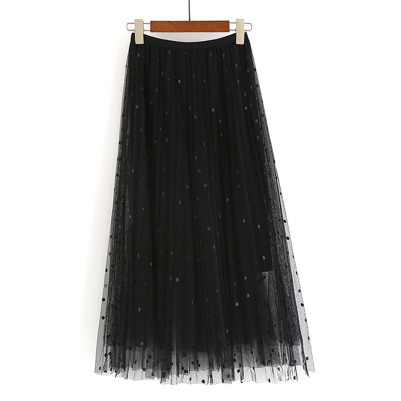 Lydia Tulle Polka Dots Skirt