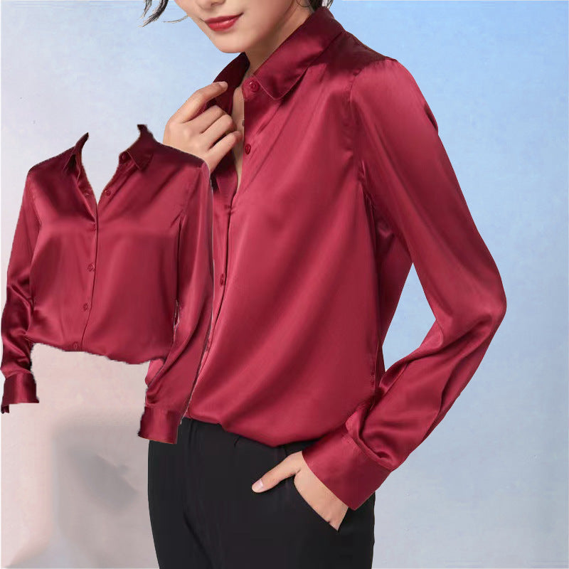 Zilvia Satin Shirt