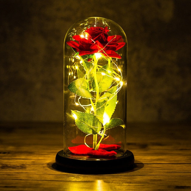 LED Enchanted Galaxy Rose Eternal -for you and your valentine