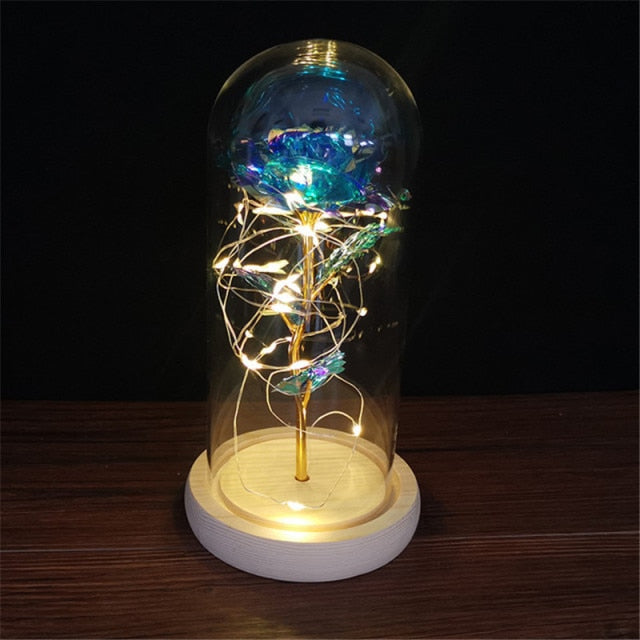 LED Enchanted Galaxy Rose Eternal -for you and your valentine