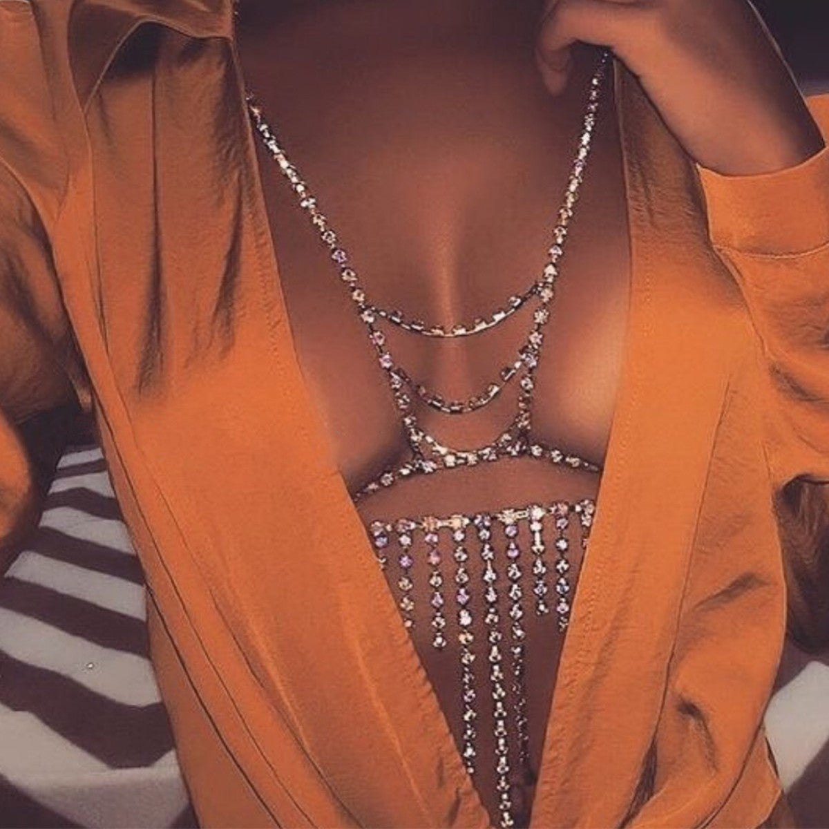 Eleanna Body Bra Chain