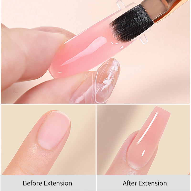 Nail Extension Gel Set Nail Extension Kit Nail Gel Extension Glue Nails Gel  Set for Beginners - AliExpress