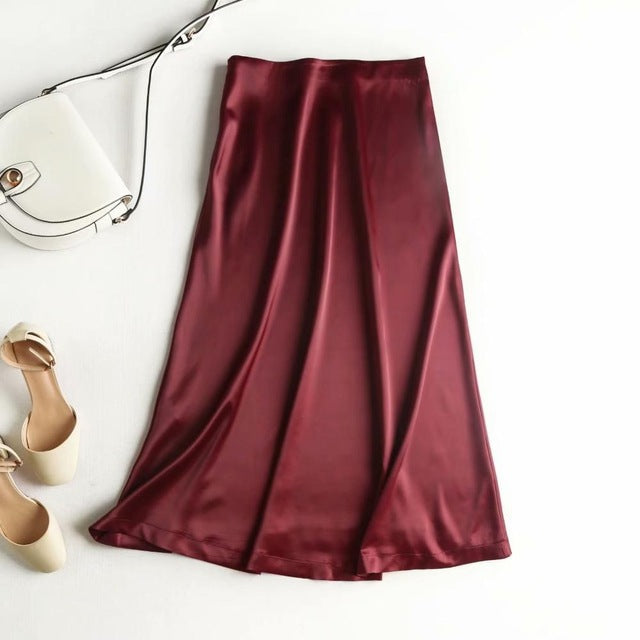 Maisie Silk Skirt