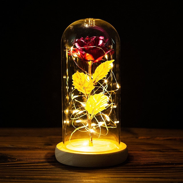 LED Enchanted Galaxy Rose Eternal -for you and your valentine