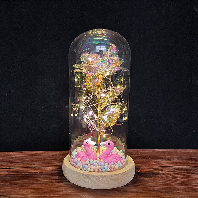 LED Enchanted Galaxy Rose Eternal -for you and your valentine