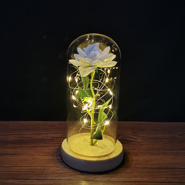 LED Enchanted Galaxy Rose Eternal -for you and your valentine