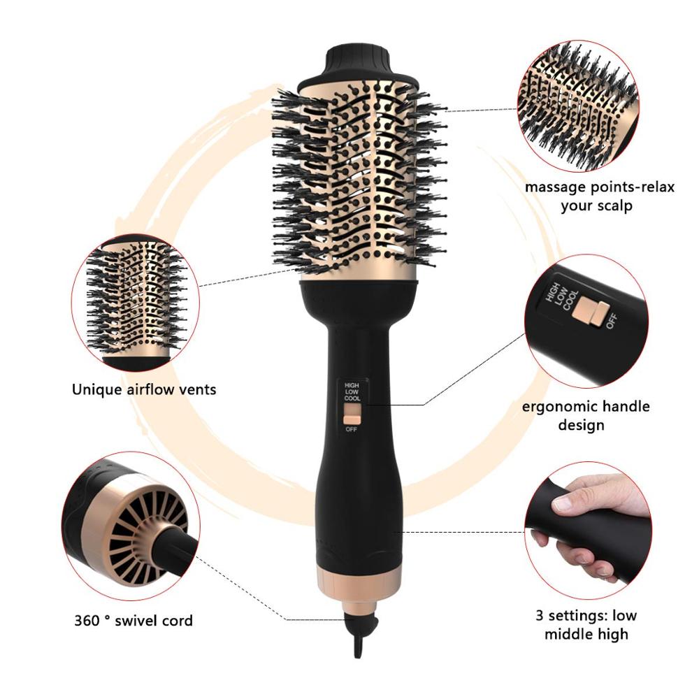 Electric Hair Comb Gold Edition