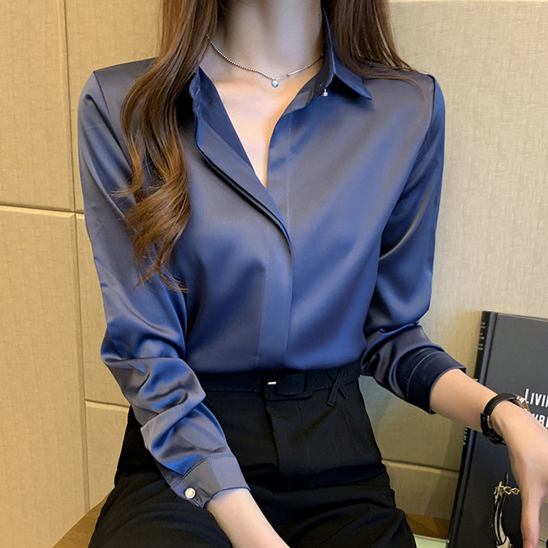 Dominique Silk Blouse