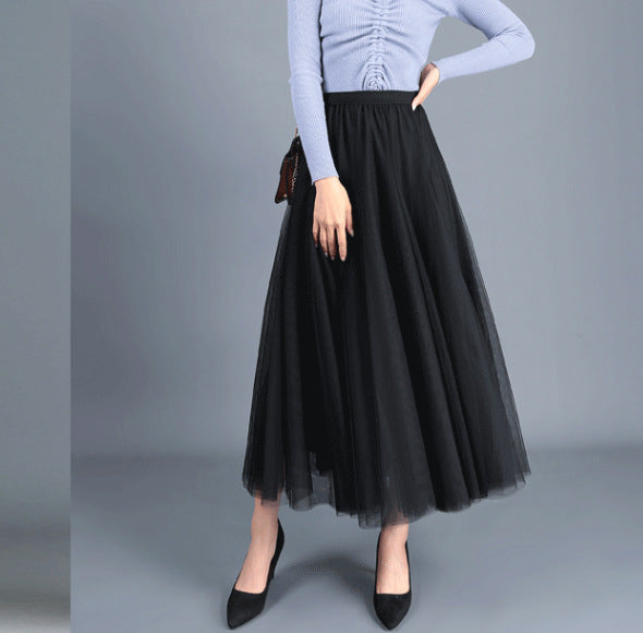 Wiggle Tulle Skirt