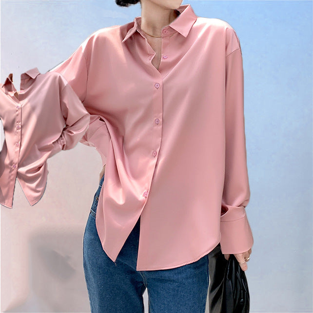 Zilvia Satin Shirt