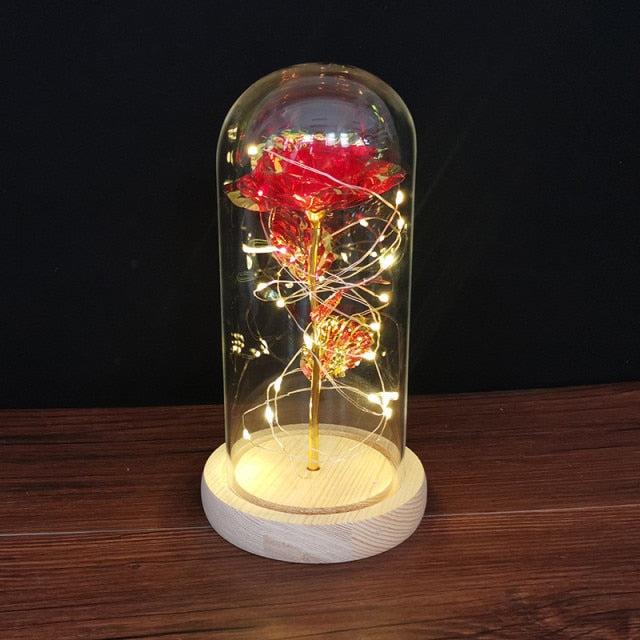 LED Enchanted Galaxy Rose Eternal -for you and your valentine