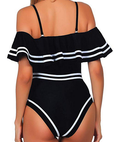 Eliza One Piece Ruffled Bikini