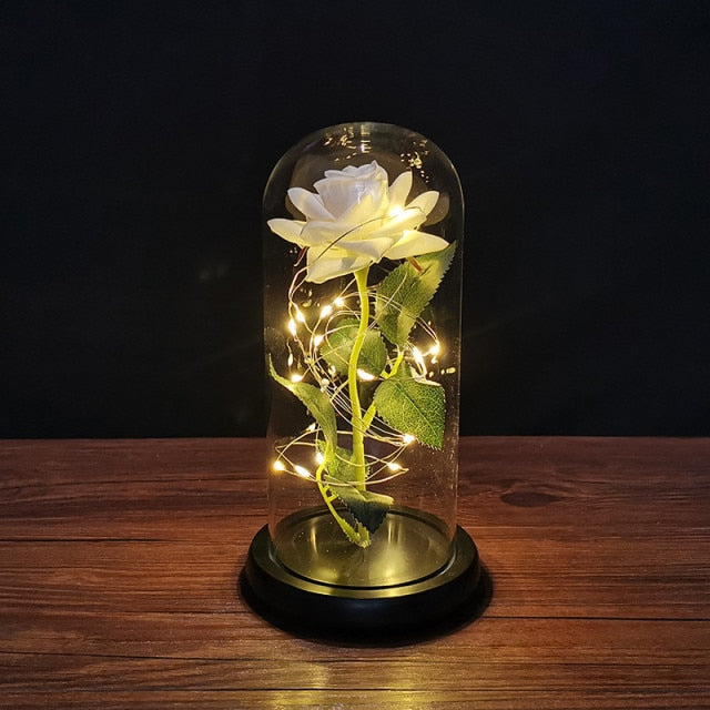 LED Enchanted Galaxy Rose Eternal -for you and your valentine