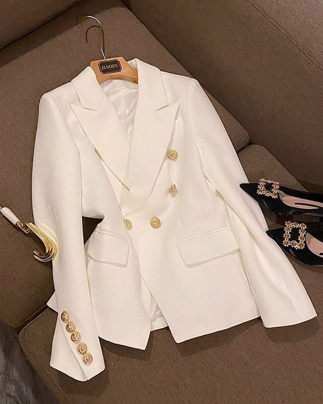 Mollie Double Button Blazer