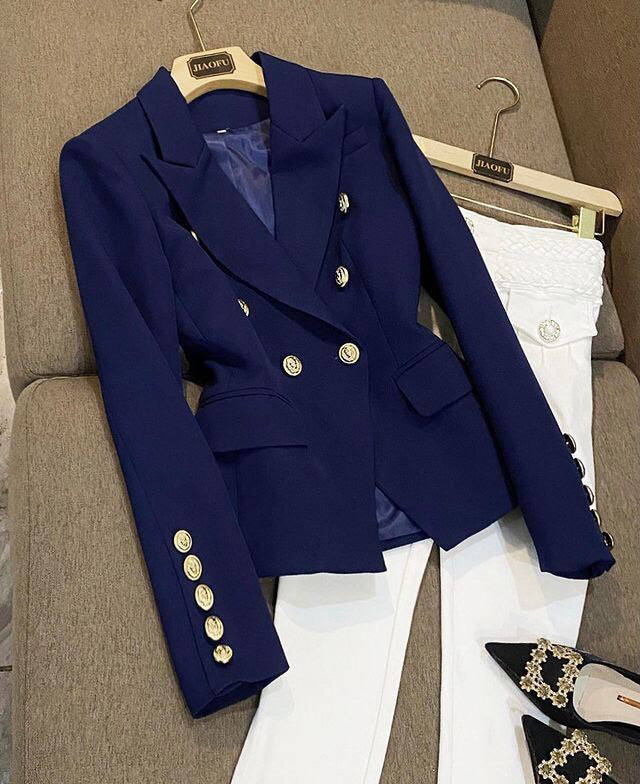 Mollie Double Button Blazer